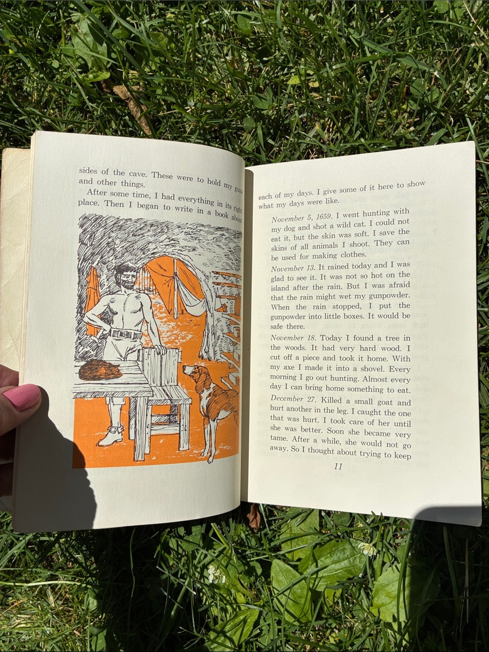 Robinson Crusoe by Daniel Defoe Vintage Paperback 1967 - Picture 5 of 7